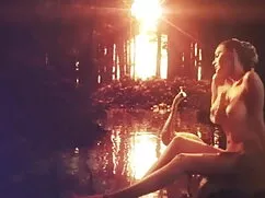 বালিকা, সাদা, জোড়া  ...